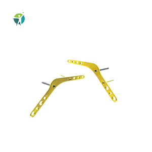 Implant orthopédique en titane à grande <span class=keywords><strong>fracture</strong></span> Petite plaque de verrouillage calcanéenne à tubérosité postérieure de type T - Product Image 2