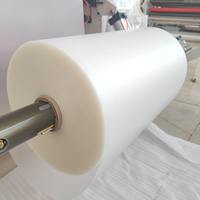 Feuille de plastique PP Jinshi 0,4*500mm haute transparence / givrée, film polypropylène pour emballage/blister/couverture de reliure