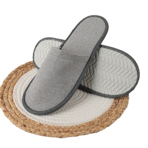 Pantuflas Antideslizantes Desechables para Hotel y B&B, de Algodón Perlado Grueso, para Todo el Año, Suministros de Hospitalidad para el Hogar - Product Image 1