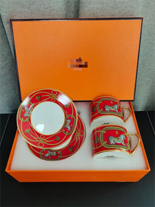 Juego de Taza y Platillo de Café de Lujo para Sala de Estar, el Más Vendido, en Caja de Regalo - Product Image 5