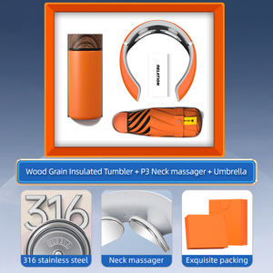 Juego de regalo de jubilación conmemorativo para mujer, que incluye regalos de Navidad, taza de cumpleaños, tapa, frasco, paraguas de masaje, compañero de trabajo que se va - Product Image 3