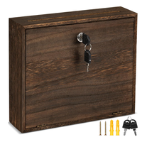 Boîte de donation en bois massif Boîte à suggestions en bois rustique personnalisée