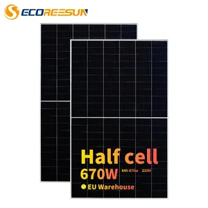 Produk Baru 182mm 36 sel 100w panel surya kecil untuk dijual dibuat di Cina dengan harga murah panel surya mono kecil