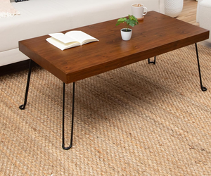 Nhà máy giả sử OEM tùy chỉnh kiểu dáng đẹp hình thức gấp bàn cà phê bằng gỗ ánh sáng đóng mở Mini Retro ban công hộ gia đình phòng khách - Product Image 6