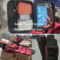 Vente flash Trousse de premiers soins en EVA avec fournitures médicales Sac médical à fermeture éclair pour les voyages en plein air Organisateur de survie en cas d'urgence