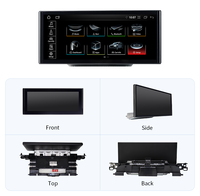 Lecteur multimédia automobile Android Auto 10,25 pouces pour Audi A4/S4/A5/S5 2009-2020, écran CarPlay 12,3 pouces, navigation GPS, amplificateur portable