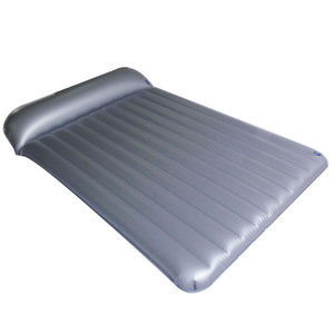 Colchón Inflable de Agua Individual con Almohada 190x80cm Gris PVC para Uso Doméstico - Product Image 1