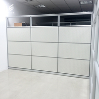 Fourniture directe d'usine profilé en aluminium bon marché cloison de verre salle de réunion bureau cloison de verre intérieure