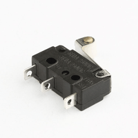 Approvisionnement d'usine Yongxing Micro-interrupteur miniature de niveau de rouleau 3A 250V de haute qualité