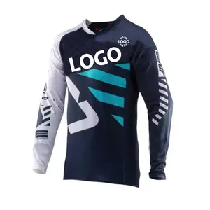 Benutzer definierte Sublimation druck Mountainbike Radsport hemden atmungsaktives Fahrrad Downhill MTB Trikot