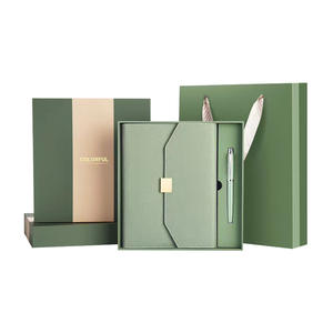 Custom Business Office di lusso in pelle magnetica A5 Journal <span class=keywords><strong>Cover</strong></span> rigida per taccuino con impunture per taccuino a fogli mobili diario - Product Image 4