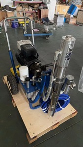 EKIIV - Máquina de Pulverización de Masilla para Paredes de 12 L, 4600 W, Pulverizador de Mortero de Cemento para Trabajos de Enlucido en Obras de Construcción, Control de Presión Ajustable - Product Image 5