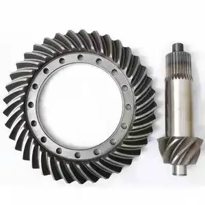 ZL50G Wheel Loader Parts Bevel Gear Crown Pinion Gear 75201865