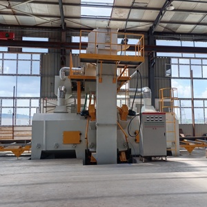 Máquina Granalladora de Rodillos Taisheng Q69 con Certificación CE, Granallado de Acero 250kg/min, Control PLC, Motor y Bomba Completos - Product Image 5