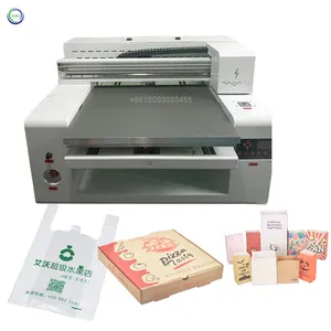 Mesin Cetak Digital Printer UV Papan PVC Pencetakan Warna Inkjet UV Flatbed Printer untuk Pena