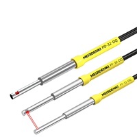 AKUSENSE PD-32-DQ Sonde de capteur à fibre optique en métal à vue latérale 2000mm à réflexion diffuse par faisceau traversant PG1/PE1