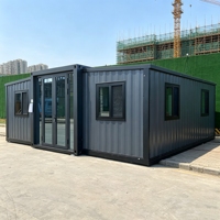 Maison préfabriquée extensible à installation rapide pour bureau