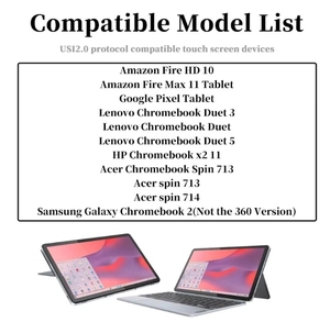 2025สินค้าใหม่ uogic USI ปากกาสไตลัสสัมผัสแบบ2.0 4096ระดับความดันสำหรับ Lenovo สำหรับ HP <span class=keywords><strong>Acer</strong></span> Samsung Google Palm REPLACEMENT for - Product Image 3