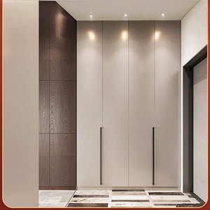 <span class=keywords><strong>Armario</strong></span> de <span class=keywords><strong>Madera</strong></span> Ultra Estrecho para Invitados, Ahorra Espacio, con Diseño 3D Gratuito, Ideal para Almacenamiento Interior Ultra Compacto - Product Image 5