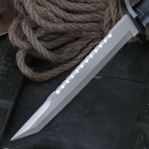 Cuchillo Táctico de Supervivencia M48 Saber de Acero Inoxidable de la Mejor Calidad, para Campismo, Caza y Actividades al Aire Libre, con Mango de Goma Personalizable, OEM - Product Image 2