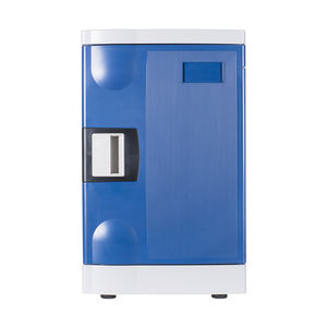 Armario de Oficina y Baño Moderno de Doble Color con Marco Estilizado, Lavable, Resistente al Óxido, Armario de Plástico ABS de Moda, Modelo SP3 Multi-Lock - Product Image 1