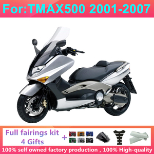 Nuevos Kits de Carenado para Motocicleta ABS, Compatibles con Tmax500 2001 2002 2003 2004 2005 2006 2007, Kit Completo de Carrocería para Tmax 500 - Product Image 2