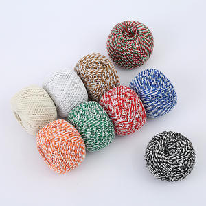 1.5mm couleur mélangé coton fil coton corde bricolage étiquette corde multi-brins fil de liaison en gros - Product Image 4