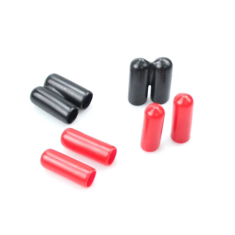 Thread Protector Round Vinyl Rubber Protective Threaded Rod Safety Pvc Stud End Caps For 3/8" Threaded Rods