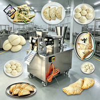 Machine automatique de fabrication de tourtes à la viande en acier inoxydable, machine de fabrication de samosas avec moules pour usine alimentaire