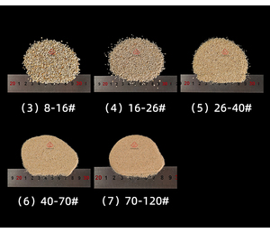 Agrégat décoratif naturel de sable de rivière de 8 à 120 mailles pour sol en résine époxy Terrazzo et béton - Product Image 2