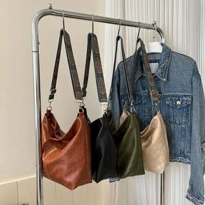 Sac à main en PU pour femme, neuf, style seau, grande capacité, bandoulière, pour l'été et l'hiver, I-0658 - Product Image 5