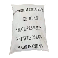 Cloruro de Amonio NH4CL de Alta Calidad 99% Directo de Fábrica, CAS 12125-02-9, Grado Industrial/Agrícola/Alimentario, con Buen Precio