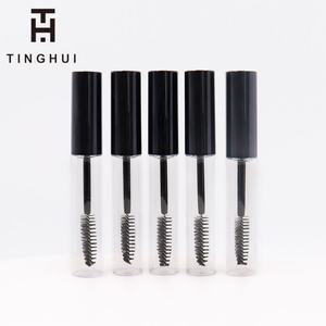 Muestra Gratuita de Tubo de Rímel Transparente de Plástico de 10 ml, Envase Vacío para Rímel con Tapa y Cepillo - Product Image 1