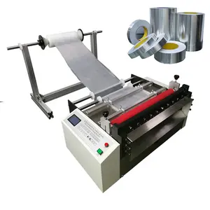 Machine de découpe de papier d'aluminium entièrement automatique bon marché Machine de découpe de refendage de rouleaux Machine de découpe de ruban adhésif