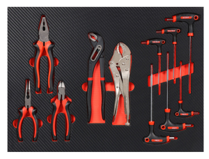 Kit De 196 piezas, herramientas manuales De Taller, juegos De herramientas generales De Material De con bandeja <span class=keywords><strong>EVA</strong></span> para la industria De reparación, Juego De Herramientas - Product Image 6