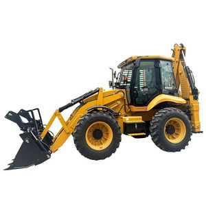 Pengiriman gratis Euro5 Epa mesin Diesel Backhoe <span class=keywords><strong>Loader</strong></span> 4x4 Cina kecil Mini retropendora pemuat Backhoe untuk dijual - Product Image 1