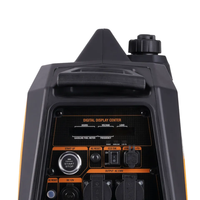 MaXpeedingrods 3.5 3.2 KW Essence GPL Onduleur Générateur Silencieux Double Carburant Parallèle pour Jardin Cour Extérieur
