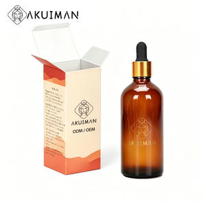 Flaconi Contagocce in Vetro Ambrato da 15ml 30ml 60ml 120ml per Cosmetici, Oli Essenziali e Sieri Viso con Contagocce - Product Image 1