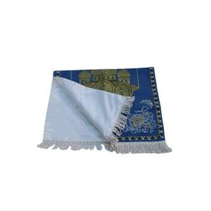 Alfombra de oración lavable de alta calidad con estampado floral de mezquita bordado, tapete religioso agradable al tacto, adecuado para picnics en casa y - Product Image 1