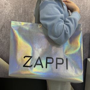 Bolsa <span class=keywords><strong>de</strong></span> Regalo Holográfica Reutilizable, Bolsa <span class=keywords><strong>de</strong></span> <span class=keywords><strong>Tela</strong></span> No Tejida, Bolsa <span class=keywords><strong>de</strong></span> Compras <span class=keywords><strong>de</strong></span> Polipropileno No Tejido <span class=keywords><strong>con</strong></span> <span class=keywords><strong>Asas</strong></span> - Product Image 3
