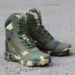 TSB07 Stock and Customized Outdoor Sports Hunting Camping <b>Hiking</b> Camouflage Tactical <b>Boots</b> - Product Image 6