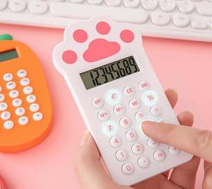 Calculatrice scientifique mignonne à piles avec un design élégant - Product Image 2