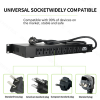 RAYHAYES RS-T12 Alimentation à 10 canaux avec entrée USB et contrôle par bouton pour équipement audio, égaliseur, mixeur, amplificateur