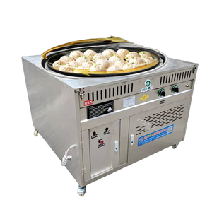 Bahan bakar ganda Gas/listrik baja tahan karat wajan penggorengan dan panekuk <span class=keywords><strong>multi</strong></span>-fungsi mengukus dan membuat kue semua dalam satu mesin - Product Image 4