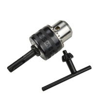 Mandrin de perceuse 0.8-13mm 1/2-20UNF Mount Impact Driver Bits Chuck Conversion Hex Shank/SDS-Plus Socket Square Adapter avec Chuck Key