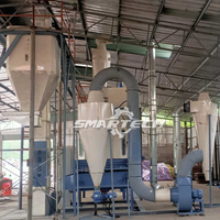 Ligne de production de granulés d'aliments pour animaux et volailles entièrement automatique 5-7T/H - Équipement d'élevage de bétail et de volailles