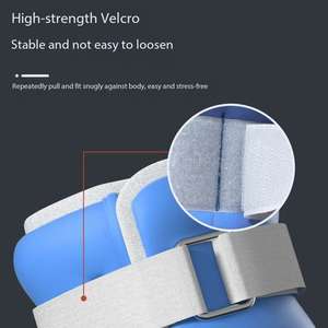 <span class=keywords><strong>Poids</strong></span> de cheville <span class=keywords><strong>et</strong></span> de poignet BeatBoost pour femmes <span class=keywords><strong>et</strong></span> hommes - Paire de 4 lb (2 lb chacun) avec sangles réglables à boucle auto-agrippante en nylon pour la marche - Product Image 3