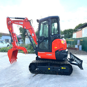 Kubota usado KX165 tiempo de trabajo corto alta calidad buenas condiciones precio bajo Excavadora hidráulica usada KX165 para la venta - Product Image 1