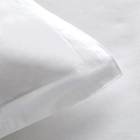 Taie d'oreiller respirante 100% coton, taille personnalisée, coussin super moelleux, housse de coussin, qualité hôtelière pour la chambre à coucher