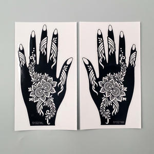 Style coréen grand modèle d'image personnalité créative pâte de <span class=keywords><strong>tatouage</strong></span> semi-permanente autocollants à <span class=keywords><strong>motif</strong></span> creux <span class=keywords><strong>tatouage</strong></span> temporaire - Product Image 4